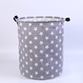 Pikkukuva 1 / 5: /#/Freestanding Laundry Basket Storage Sorter Drawstring Lid Collapsible Thick/#/