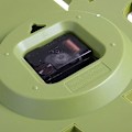 Miniatyrbillede 3 af 5: Design Radiostyret Køkkenvægsur Do Piloted Grøn/Hvid