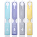 Miniatyrbilde 1 av 5: Bagasjetagger, Flykoffert-Tag, Reisekoffert-Tag, PVC ID