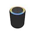 Miniatyrbild 1 av 5: ##/Vattentät Bluetooth-högtalare för utomhus - Svart, Cylinder Dazzle Col##/