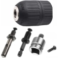 Miniatyrbillede 2 af 5: 2-13mm Nøgleløs Chuck 1/2-20UNF Nøgleløs Chuck med SDS Plus Adapter