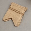 Miniatyrbild 3 av 5: 24 Burlap Flaggor för Bröllop, Dop, Inomhus och Utomhus