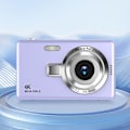 Miniatyrbillede 1 af 5: Digitalt Kamera Farve HD Digitalkamera Med 2,4 Tommer Ips Skærm Autofokus Lilla