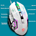Miniatyrbillede 3 af 4: x7 Kablet Gaming Mus USB rgb Gaming Mus - Hvid