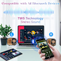 Miniatyrbild 4 av 5: Bärbar Trådlös Bluetooth Högtalare Batteritid: 8 Timmar Grön