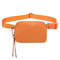 Miniatyrbilde 1 av 5: Unisex Mini Belteveske med Justerbar Stropp Liten Magetaske for Trening Løping Reiser Fotturer Oransje01