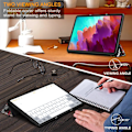 Miniatyrbild 5 av 5: TPU Smart Skyddsfodral för Lenovo Tab P12 12,7 tum 2023 med Auto Wake/Sleep Funktion Graffiti