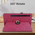 Miniatyrbild 4 av 4: Fodral för Samsung Galaxy Tab S9 Fe Plus 12.4 2023 - röd