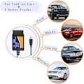 Pikkukuva 3 / 5: ELM327 USB V1.5 OBD2 Auton Diagnostiikkaskanneri OBDII Liitäntä Tietokonepohjainen Auton Diagnostiikkatyökalu