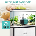 Pikkukuva 4 / 5: Upotettava vesipumppu suihkulähteeseen (4000 l/h, 85 W) 4 suuttimella, 4,5 metrin nostokorkeus