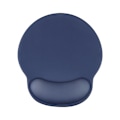Miniatyrbild 1 av 4: Ergonomisk musmatta med gelhandledsstöd (mörkblå)