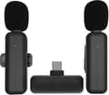 Miniatyrbillede 1 af 5: Trådløs Mini Lavalier Reversmikrofon Til iPhone Med Støjtid Til Videooptagelse Vlogging Youtube Interview