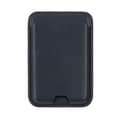 Magnetisk plånbok, MagSafe stark magnet Läderkorthållare (black)