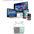 Miniatyrbild 5 av 5: Bärbar Trådlös Bluetooth-högtalare Stöder Tf-kort/Aux Grön
