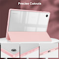 Miniatyrbild 4 av 4: Fodral för Samsung Galaxy Tab A9 8.7 2023 Akryl Tablet Skyddsfodral - rosa