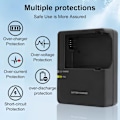 Miniatyrbillede 3 af 4: LC-E8 LC-E8C Batterioplader til Canon EOS 550D 600D 650D 700D T2i T3i T4i T5i Kiss X4 X5 X6i X7i Kamera