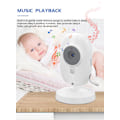 Miniatyrbillede 2 af 5: ABM600 babyalarm hjem intelligent overvågning mobiltelefon fjernovervågning tovejs stemme infrarød nattesyn