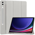 Miniatyrbild 1 av 4: Fodral för Samsung Galaxy Tab S10 Ultra 14.6 Solid färg skyddsfodral grå