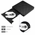 Miniatyrbild 2 av 5: Extern DVD-brännare Spelare USB 3.0 Portabel CD DVD +/-RW Optisk Enhet