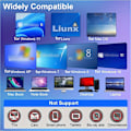 Pikkukuva 5 / 5: Ulkoinen CD DVD -asema USB 3.0 Monitoiminen Type-C CD-poltin