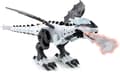 Dinosaur legetøj, med spray mekanisk hvid dinosaur