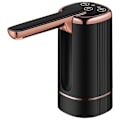 Miniatyrbillede 1 af 5: Bærbar 5 gallon vandflaske pumpe dispenser - Foldbar automatisk drikkevandspumpe (sort)