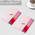 Miniatyrbild 5 av 5: Transparent Akryl Mjuk TPU Skyddsfodral för Lenovo M11 11 Tum (TB330FU) Tablet Fodral TB330FU Rosa