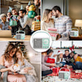 Miniatyrbild 3 av 5: Bärbar Trådlös Bluetooth-högtalare Stöder Tf-kort/Aux Grön