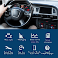 Miniatyrbild 5 av 5: OBD2 Scanner Bluetooth - Bilscanner Kompatibel med iOS, iPad och Android – Mini V1.5 Blå