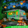 Miniatyrbild 5 av 5: 4 m 40 LED julgransbelysning, blinkande ljusslinga för Halloween Multicolor