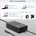 Miniatyrbillede 5 af 5: 65W Microsoft Surface Laptop Notebook Oplader Kompatibel med Surface Pro 8 X 7 6 5 4 3