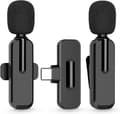 Miniatyrbillede 1 af 5: Lavalier Trådløs Mikrofon Til Android Til Videooptagelse Spil Live Interview Youtube Tiktok Vlog