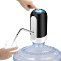 Miniatyrbillede 1 af 4: 3 til 5 gallon flaske vandpumpe bærbar USB elektrisk vanddispenser sort