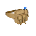 Miniatyrbillede 1 af 5: Mavetaske med vandflaskeholder til vandreture (Khaki)