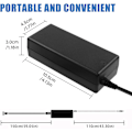Pikkukuva 5 / 5: 65W AC-sovitin 19V 3.42A laturi Toshiba Satellite C855 C875 C55 C655 PC-virtalähdesovittimelle