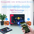 Miniatyrbild 4 av 5: Bärbar Trådlös Bluetooth Högtalare Batteritid: 8 Timmar Orange