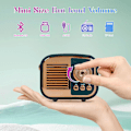 Miniatyrbild 3 av 5: Bärbar Trådlös Bluetooth Högtalare Batteritid: 8 Timmar Grön