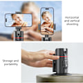 Miniatyrbillede 5 af 5: 360° Smart Face Body Tracking Selfie Telefonholder Uden App Til Tik Tok, Vlog, Live Broadcast