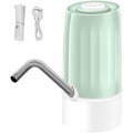 Miniatyrbillede 1 af 4: Vandflaskepumpe Bærbar USB-opladning Elektrisk vanddispenser til 3-5 gallon drikkevandspumpe grøn