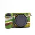Etui til SONY A6700 kamera Lychee-tekstureret silikoneetui (camouflage)