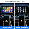 Miniatyrbillede 2 af 5: Kablet til trådløs Carplay Android Auto To-I-En Bilforbindelse Smart Boks, 1,1, Aux Kassette Adapter, Ny, By960P 2-I-1, 2-I-1