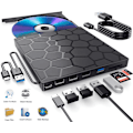 Pikkukuva 1 / 4: Ulkoinen CD/DVD-asema 7 in 1 USB 3.0 Ultraohut CD-poltin