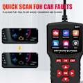 Miniatyrbillede 5 af 5: S611 OBD2 Scanner Auto Bil Rydning af Fejlkode Læser Professionel Bilmotor Fejlfinding