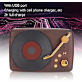 Miniatyrbild 3 av 5: Mini Portabel Bluetooth Stereohögtalare Brun