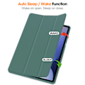 Miniatyrbild 3 av 4: Fodral för Samsung Galaxy Tab S10 Ultra 14.6 Solid färg skyddsfodral Mörkgrön