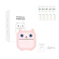 Miniatyrbilde 1 av 5: Bærbar Bluetooth Termisk Skriver X15 Rosa (5 Ruller Termisk Papir + 5 Ruller Klistremerker)