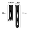 Miniatyrbild 2 av 4: Silikonarmband för Xiaomi Mi Watch 2 Deep Space Blue