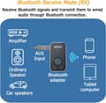 Miniatyrbillede 3 af 5: Bluetooth Transmitter Bil Aux Trådløs Bluetooth Modtager Til Tv, Computer Og Bilhøjttalere