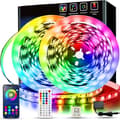 LED Lysstripe 30M Med App-kontroll Og 44-Tasters Kontroller Egnet For Festdekorasjon