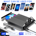 Pikkukuva 4 / 5: 7-in-1 poltin ulkoinen DVD, USB 3.0 Type-C yhteensopiva Windows XP/7/8/10 /Mac os 8.6 tai uudempi